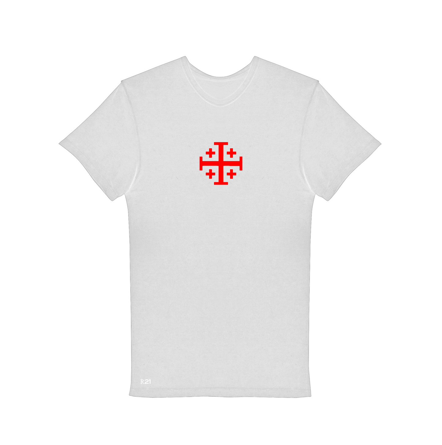 Maglia Croce di Gerusalemme bianca