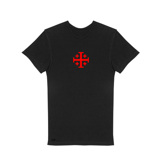 Maglia Croce di Gerusalemme rossa