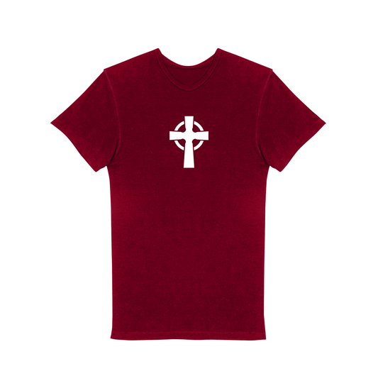Maglia Croce San Patrizio - Rosso Borgogna