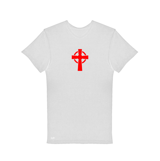 Maglia Croce San Patrizio bianca